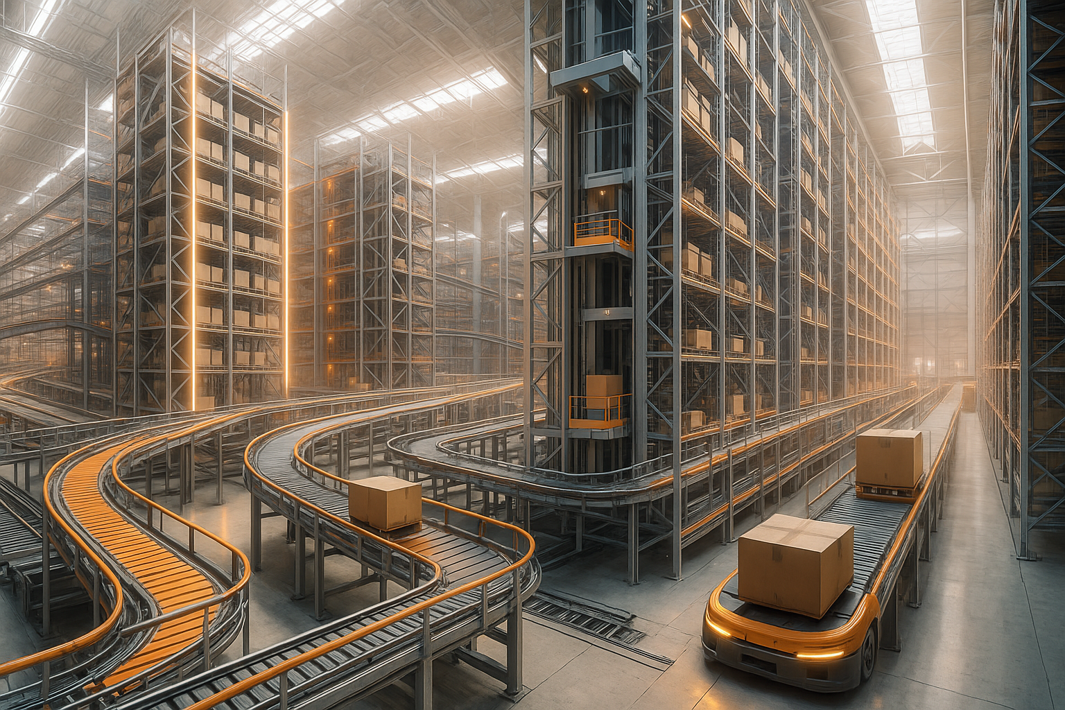 Automatisiertes Lagerhaus